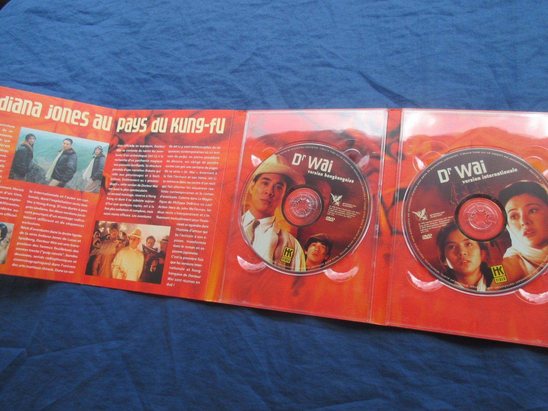 Tous les DVDs: Dr. Wai (Jet Li), double dvd – D'occasion à Colombier NE par Nevenma 1