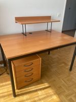 Schreibtisch mit Rollcontainer