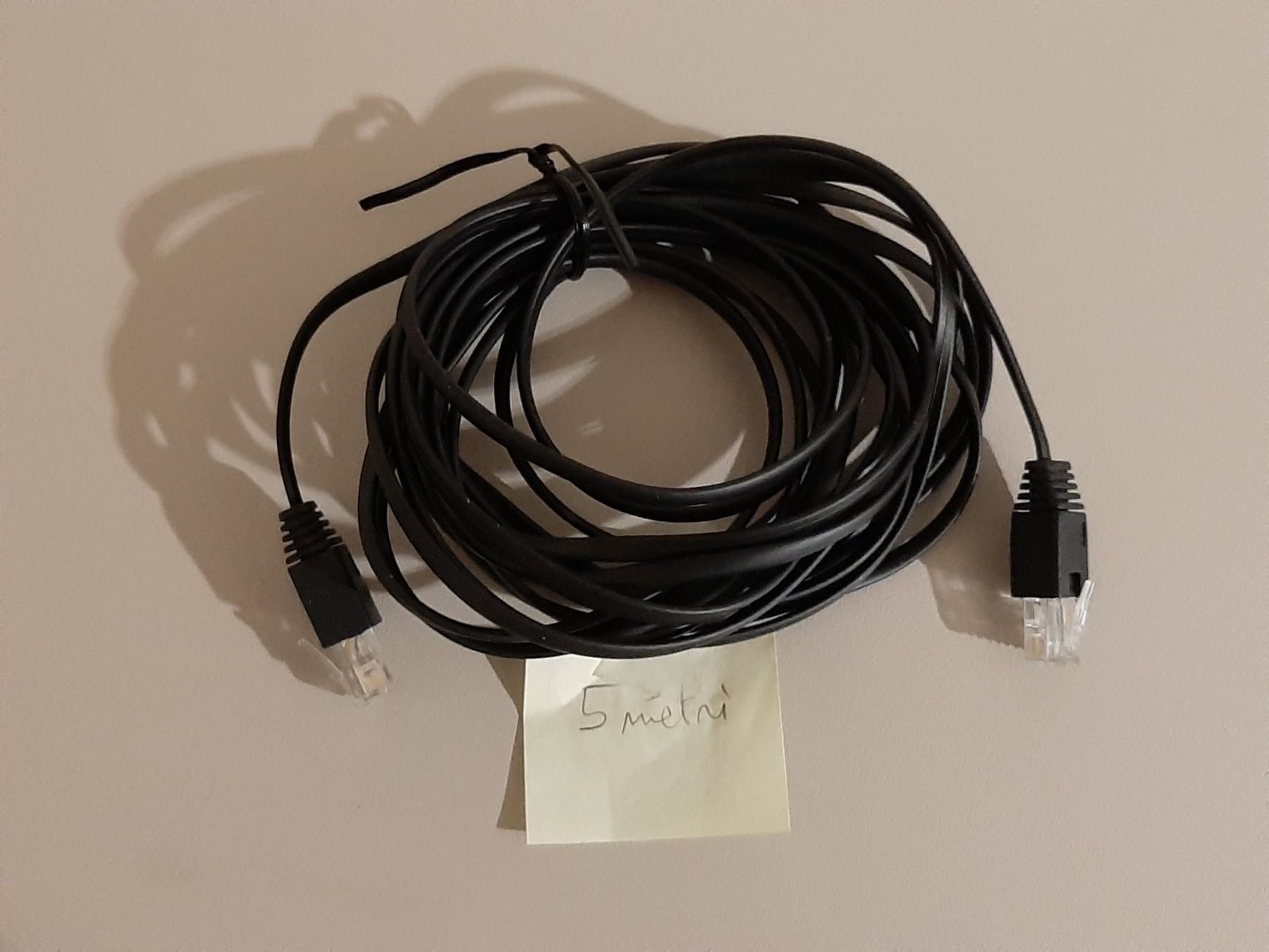 Cavi: Ethernet cable - 500 cm - piattina – Usato da Porza venduto da ulletta1 1