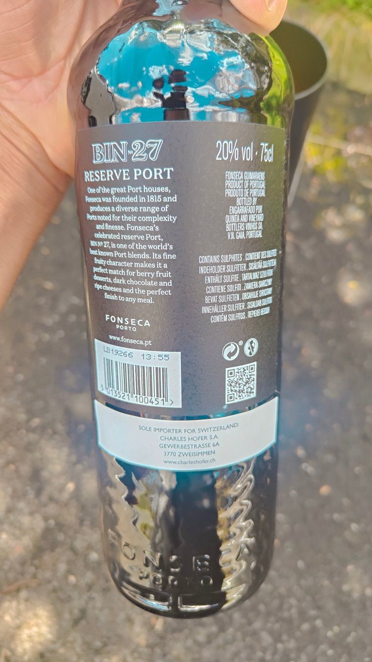 Vins: Fonseca Bin 27 Reserve Port – Neuf (Voir description) à Kerns par cat_6bnd 2