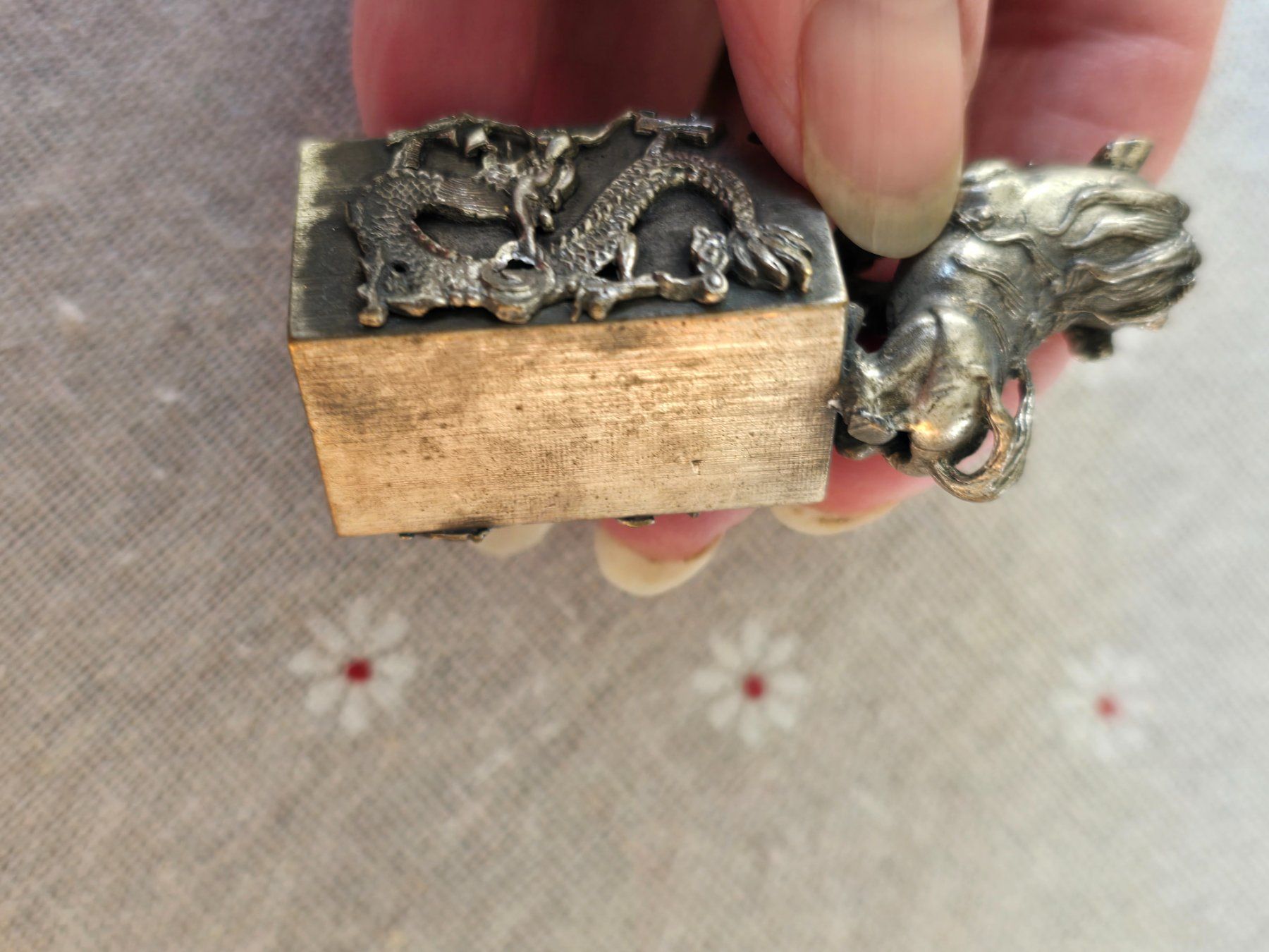 Statuette: Foo Hund Stempel wunderschön – Usato da Bottmingen venduto da sandy_2 4