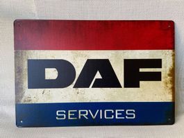 DAF Marke Blech Schild Dekoration!!NEU