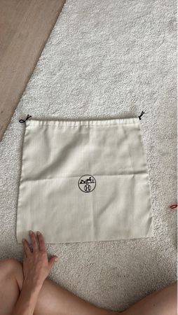 Hermes Dust Bag Beige 