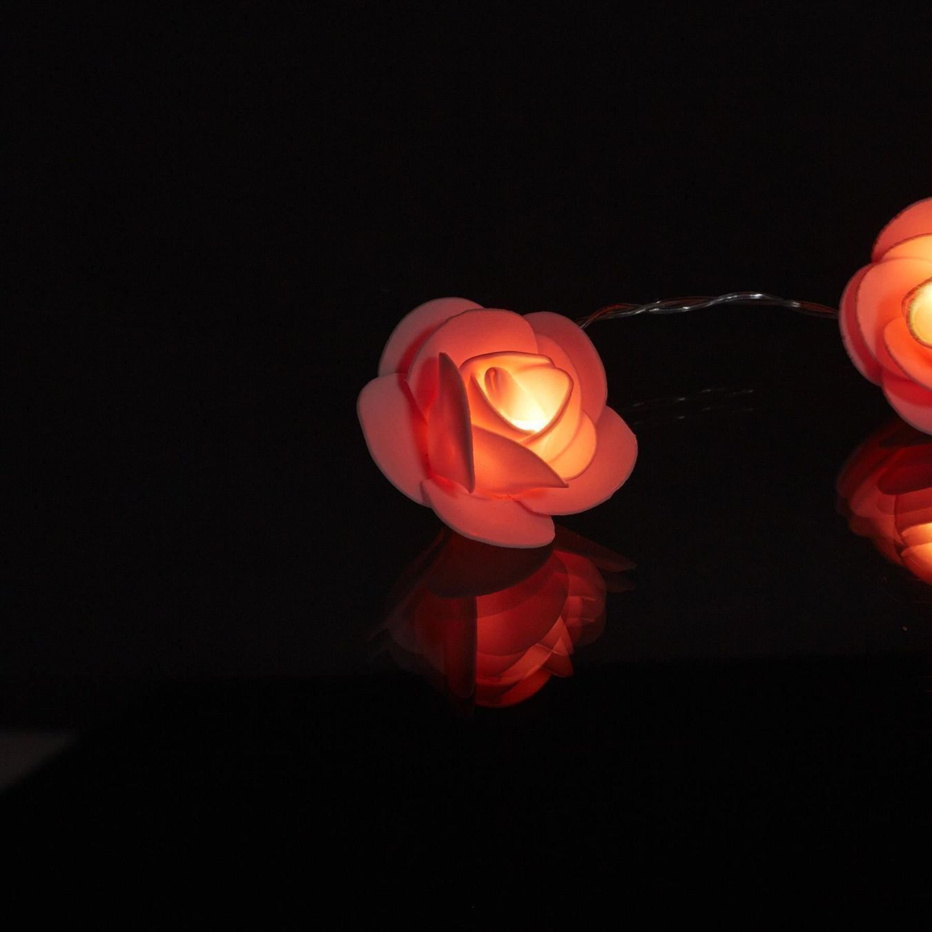 Lichterketten & Leisten: ROSEN LED-LICHTERKETTE PINK 3.3m – Neu und originalverpackt aus Gerlafingen von Tsuru 4
