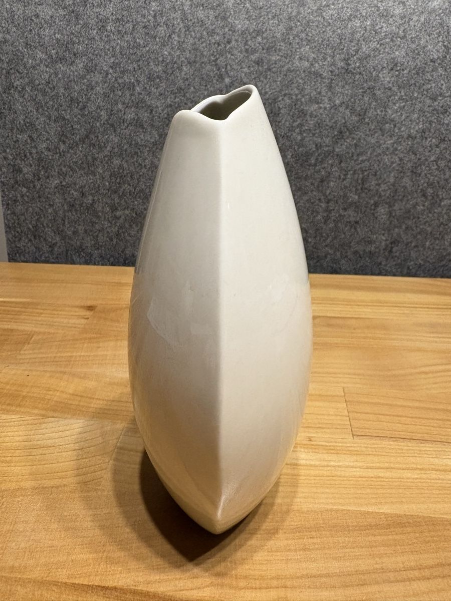 Vasi & Recipienti: Blumenvase Keramik weiss – Nuovo (secondo la descrizione) da Rümlang venduto da euqinom16 1
