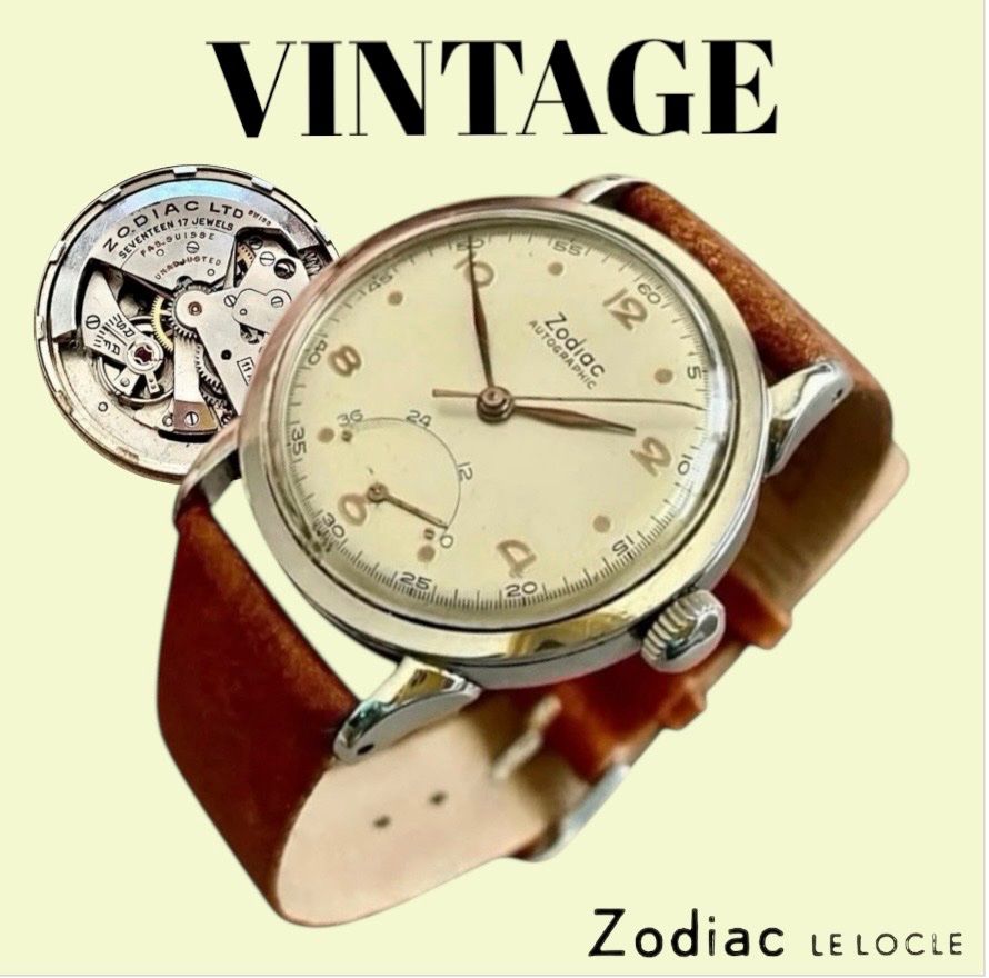 Zodiac Orologi: Zodiac Swiss Vintage Uhr – Usato da lyss venduto da Uhrenparadies 2
