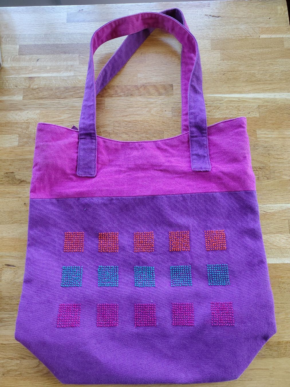 Taschen für Damen: sac en tissu violet – Gebraucht aus Aïre von syl_5cdg