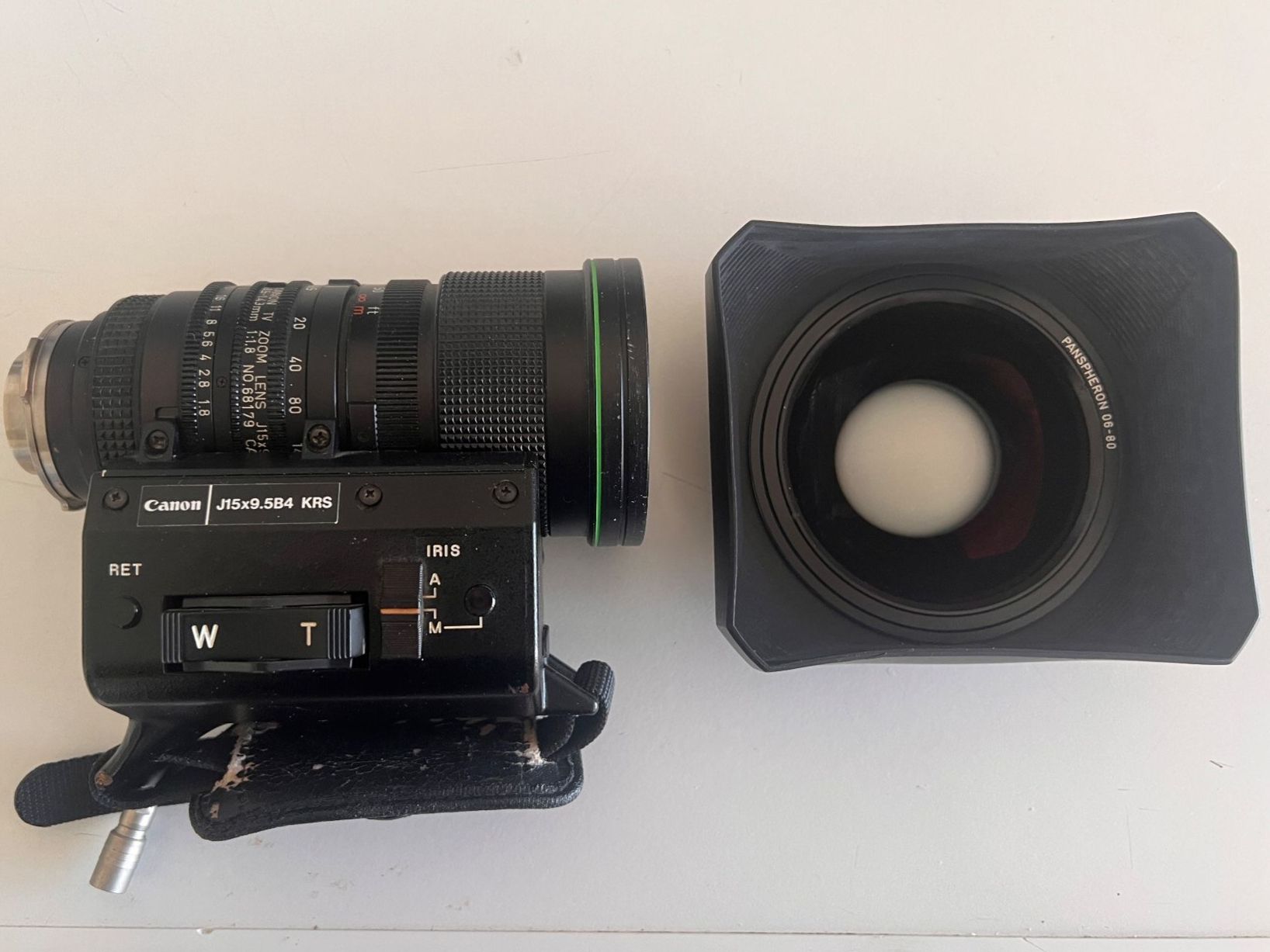 Canon Objektive: Video Optik mit Panspheron 06-80 – Gebraucht aus Oberrohrdorf von 6473peter 2