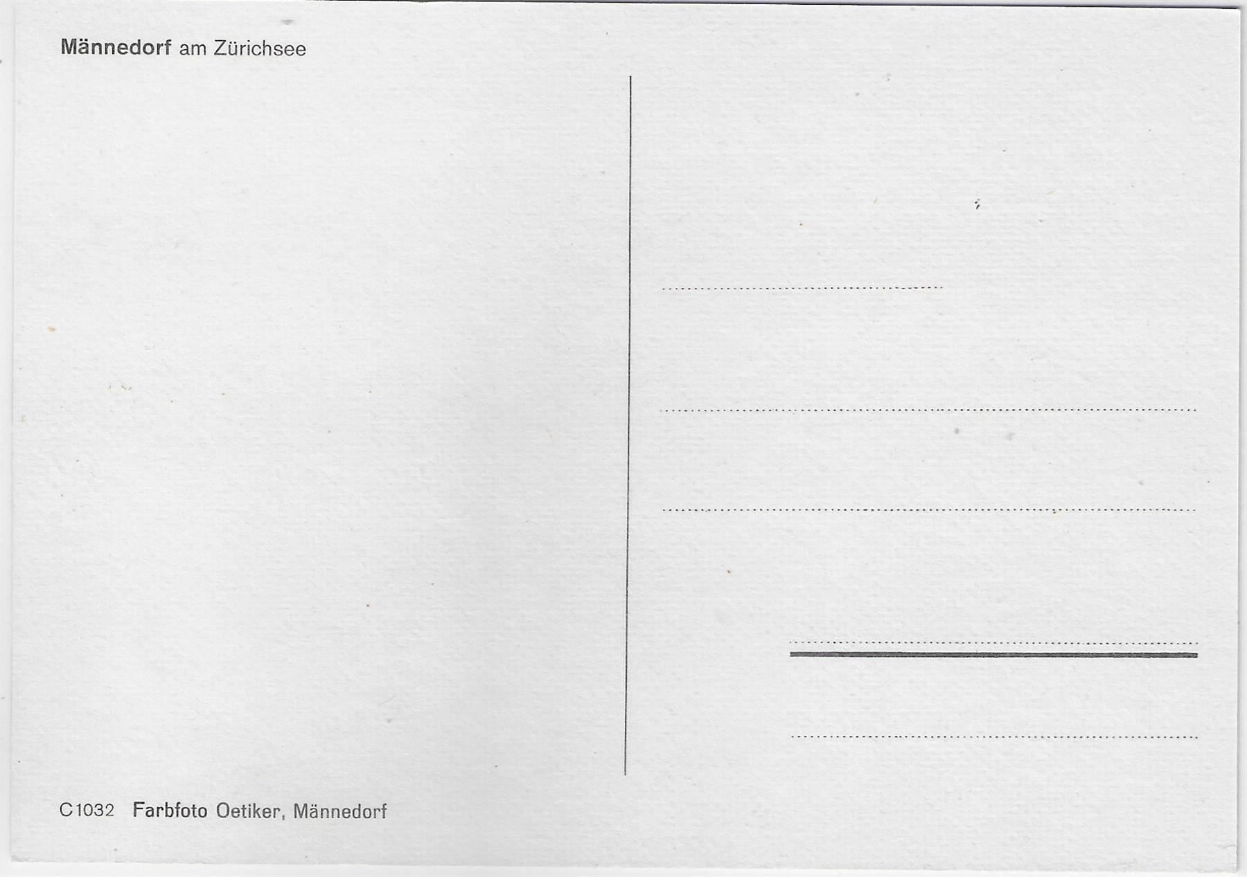 Cartoline postali: Männedorf am Zürichsee - Multiview – Antico da Ettingen venduto da Kartenplanet 1