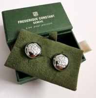Frederique Constant Luxus-Manschettenknöpfe – NAGELNEU & OVP