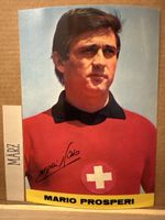 AK Autogrammkarte Fussball Mario Prosperi 1971