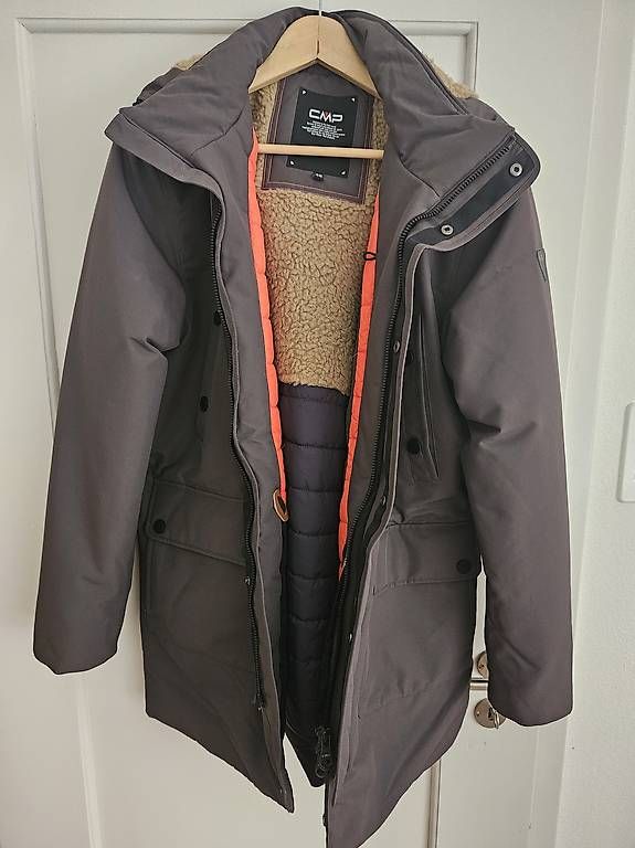 Cappotti: CMP Herren Parka  Gr. 48 (M), grau – Usato da Zürich venduto da Elena231
