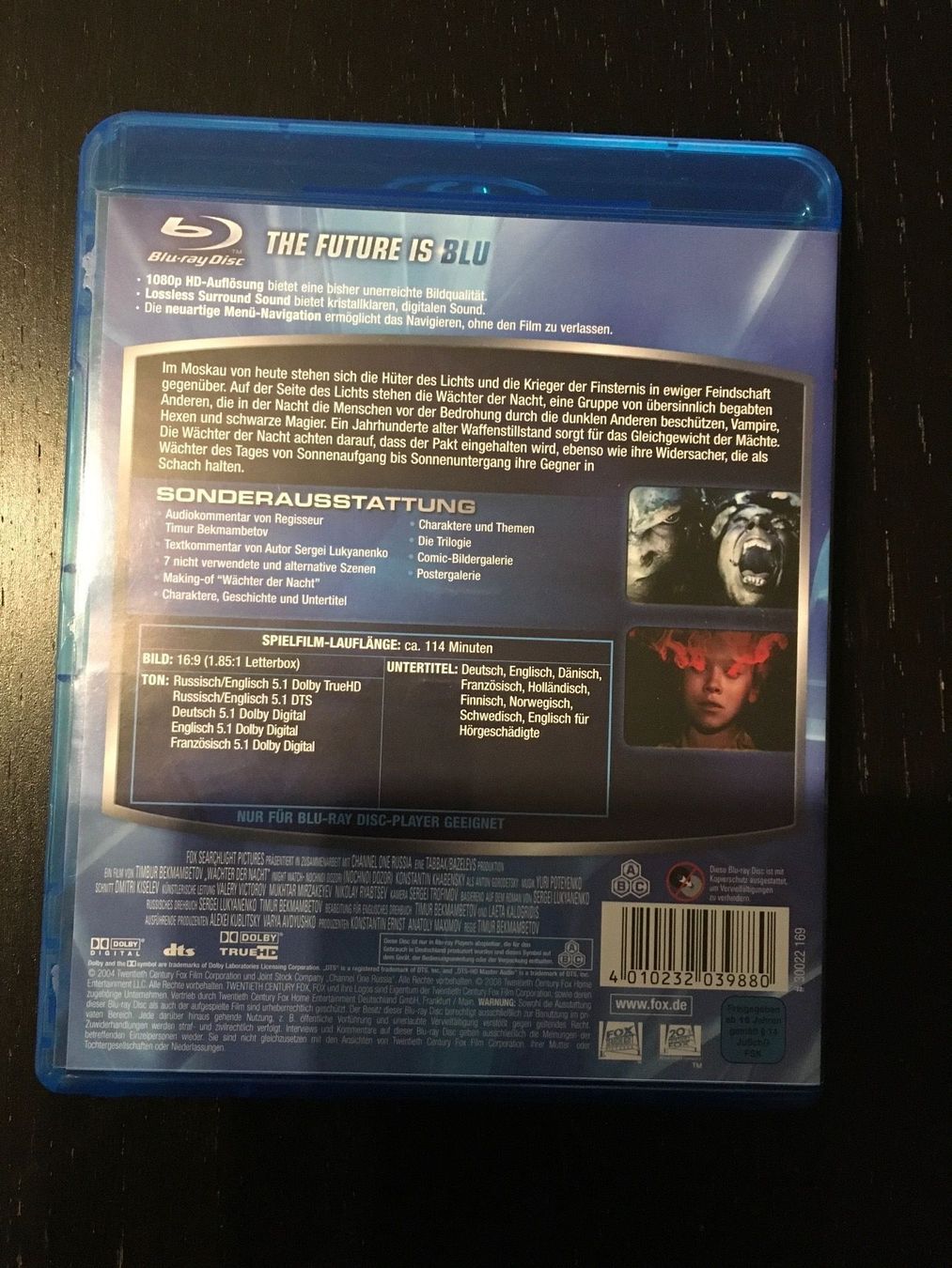 Tutti i DVDs: Blu Ray Wächter der Nacht – Usato da Regensdorf venduto da scheissspiel 1