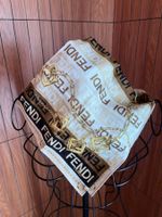 Fendi Baumwolltuch 50 x 50 cm Logo Muster