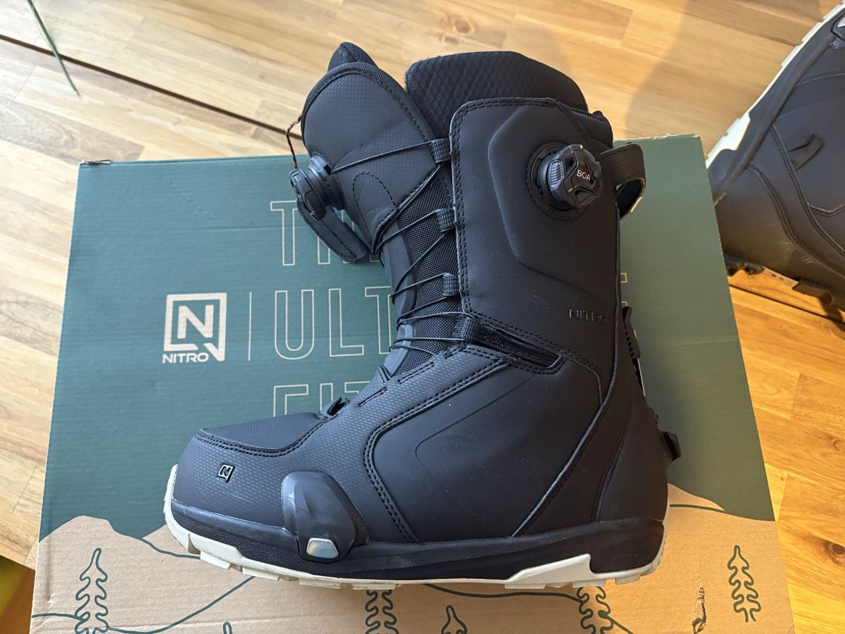 Snowboard Nitro Herrenschuhe: Step ON / Nitro Darkseid Boa Snowboardschuhe Gr.43 – Neu (gemäss Beschreibung) aus Oberurnen von Martintron 5