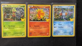 Gen 3 Starters 🇫🇷 25th Anniversary McDonald's Holo Pokémon