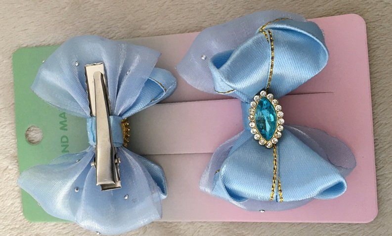 Accessori per capelli: 2 Haarspangen handgefertigt – Nuovo e nell'imballaggio originale da Grüningen venduto da tienda100 1