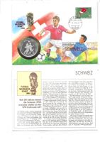 Numisbrief Fussball Weltmeisterschaft 1994  Silber 999/1000