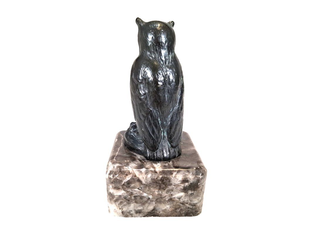 Skulpturen & Statuen: Antike Eulen Skulptur – Gebraucht aus Wil SG von Restwert_Wil 1