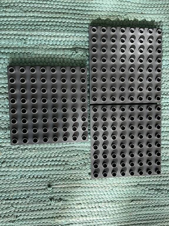 Lego Giocattoli: 3 Duplo Lego Platten grau – Usato da Kirchberg BE venduto da qualle01