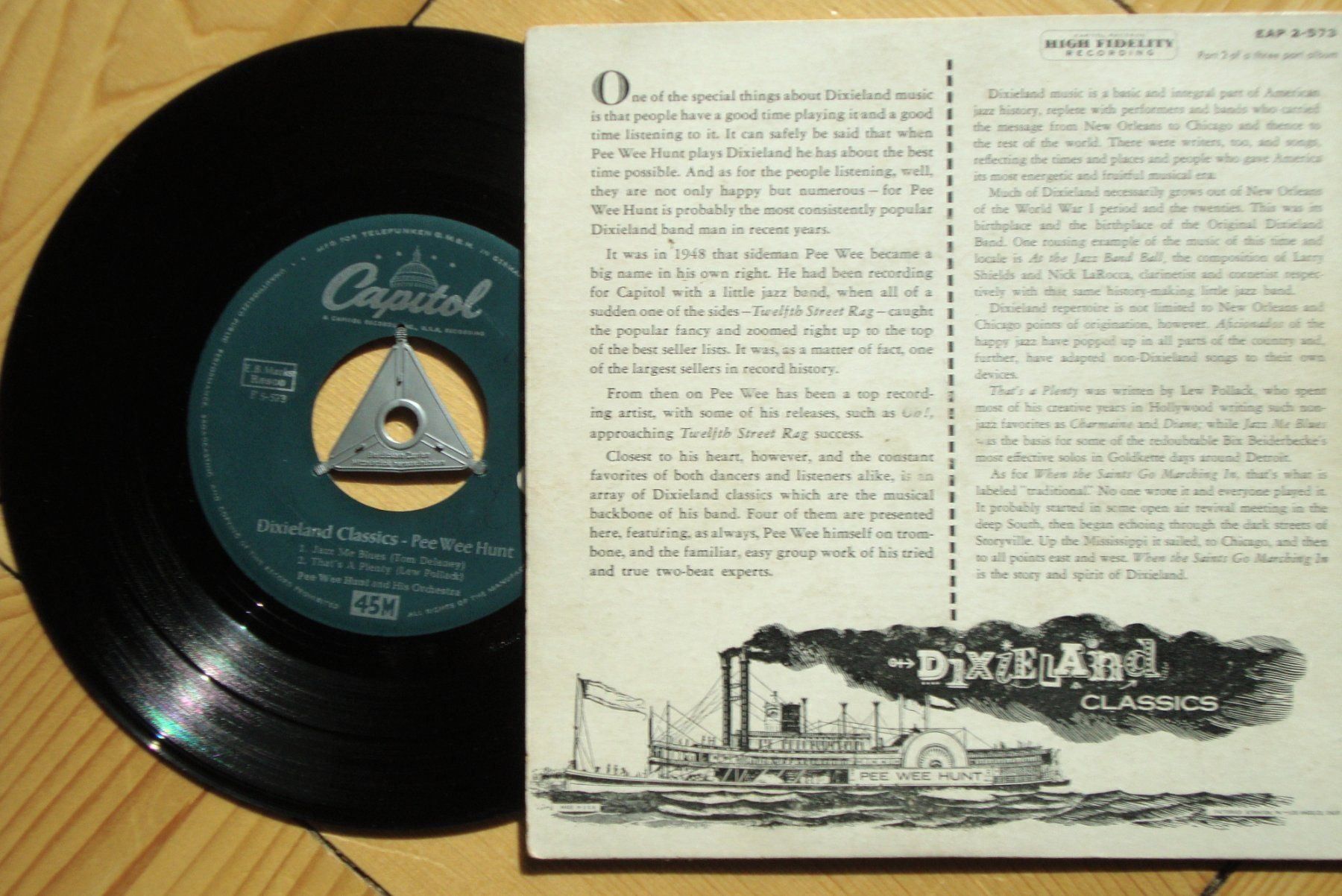 Vinyles: PEE WEE HUNT - DIXIELAND When the Saints – D'occasion à Bern par Uli_10_11 1
