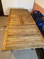 Gartentisch aus Holz ausziehbar