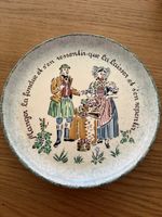 1 ancienne assiette à fondue 