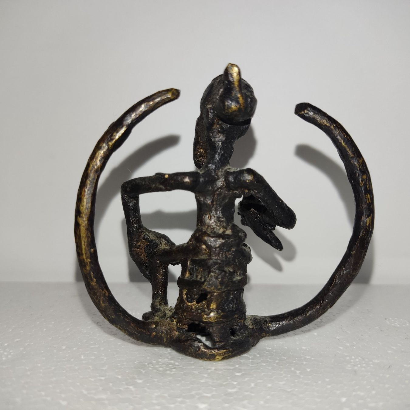 Statuette: Dogon König Figur, 6,5 cm Hoch – Usato da Rieden SG venduto da res1291 3