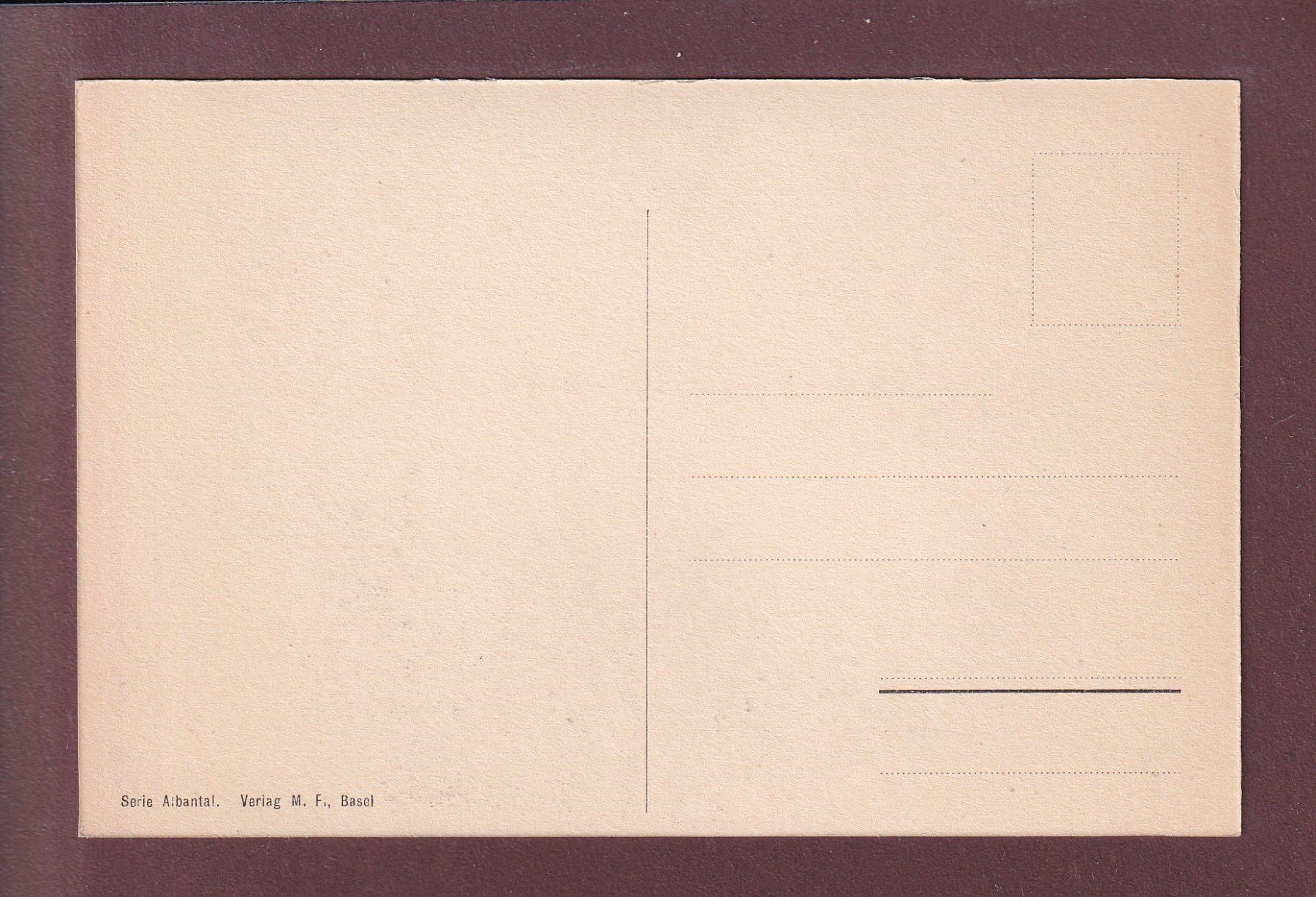 Cartes postales: Altes BASEL - St. Albantal – D'occasion à Pully par nicecards 1