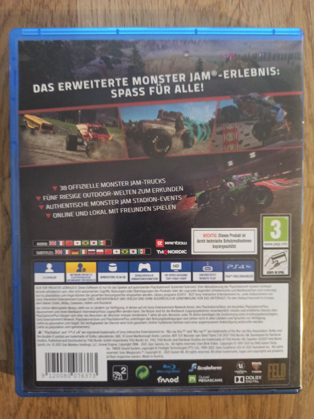 Giochi: Monster Jam Steel Titans 2 PS4 / PS5 – Usato da Oberweningen venduto da mar_87mx 1