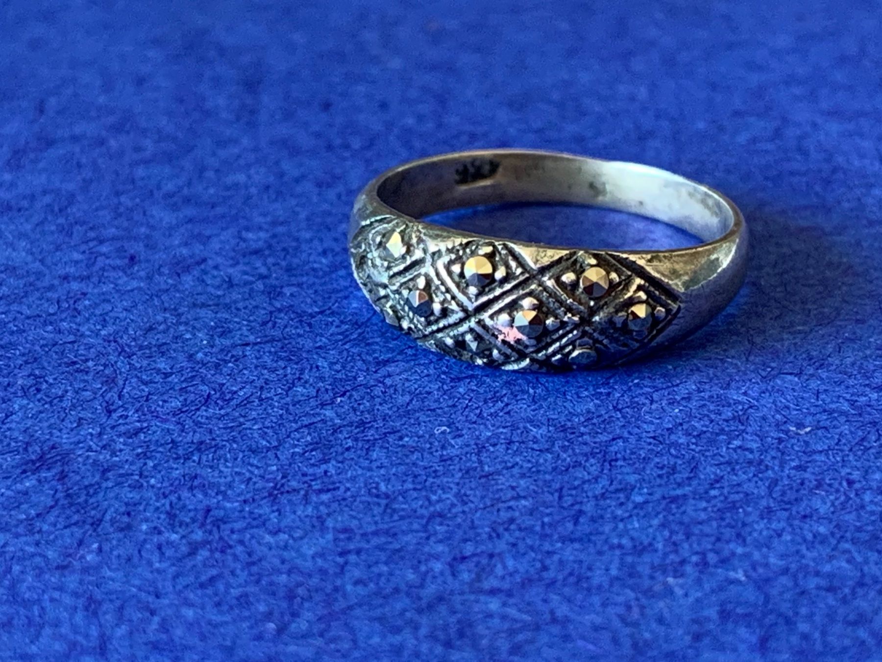 Anelli: pyrit-Silberring small (50) – Usato da Laufen venduto da Bellebellezza 1