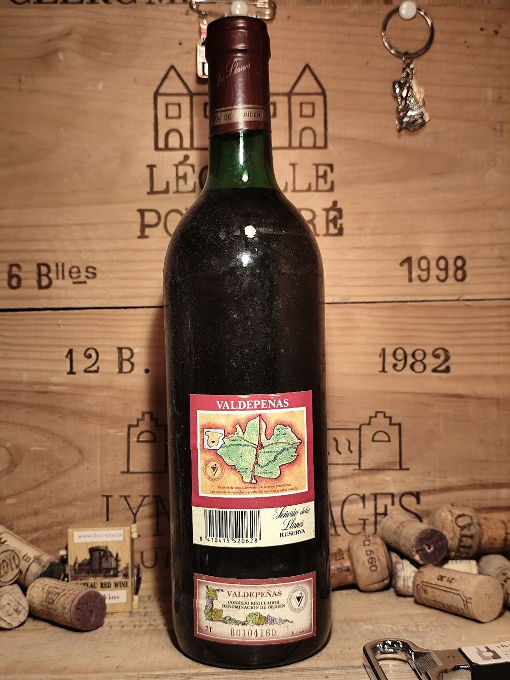 Wein: 1982  Senorio de los Llanos Reserva – Neu (gemäss Beschreibung) aus Büsserach von Vintage-vins 2