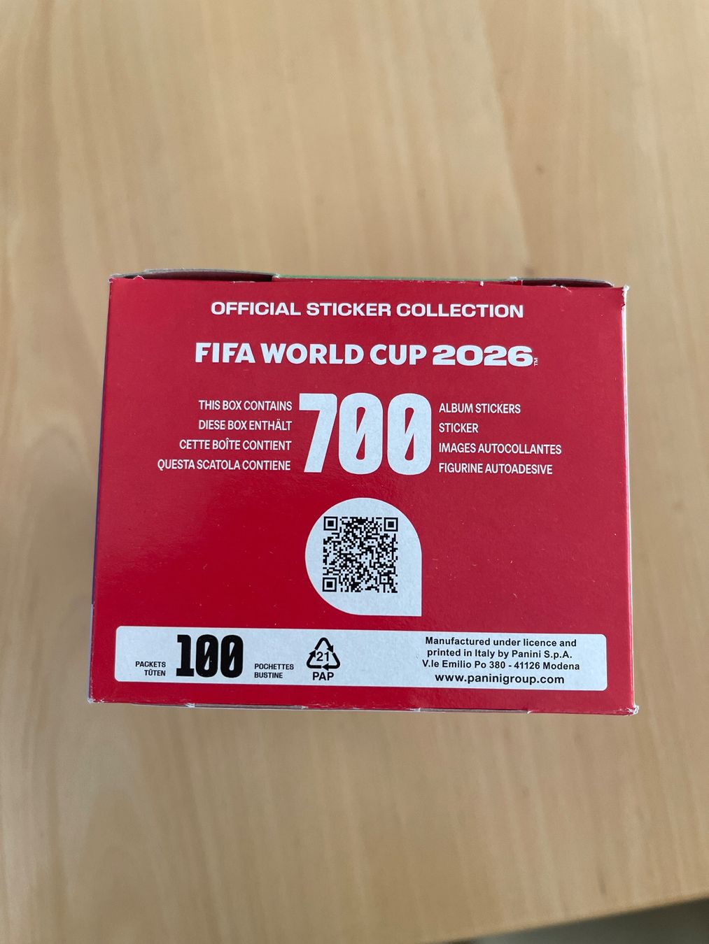 Panini Carte collezionabili: Neue ungeöffnete Panini Box – Nuovo e nell'imballaggio originale da Zollikon venduto da Princess33 1