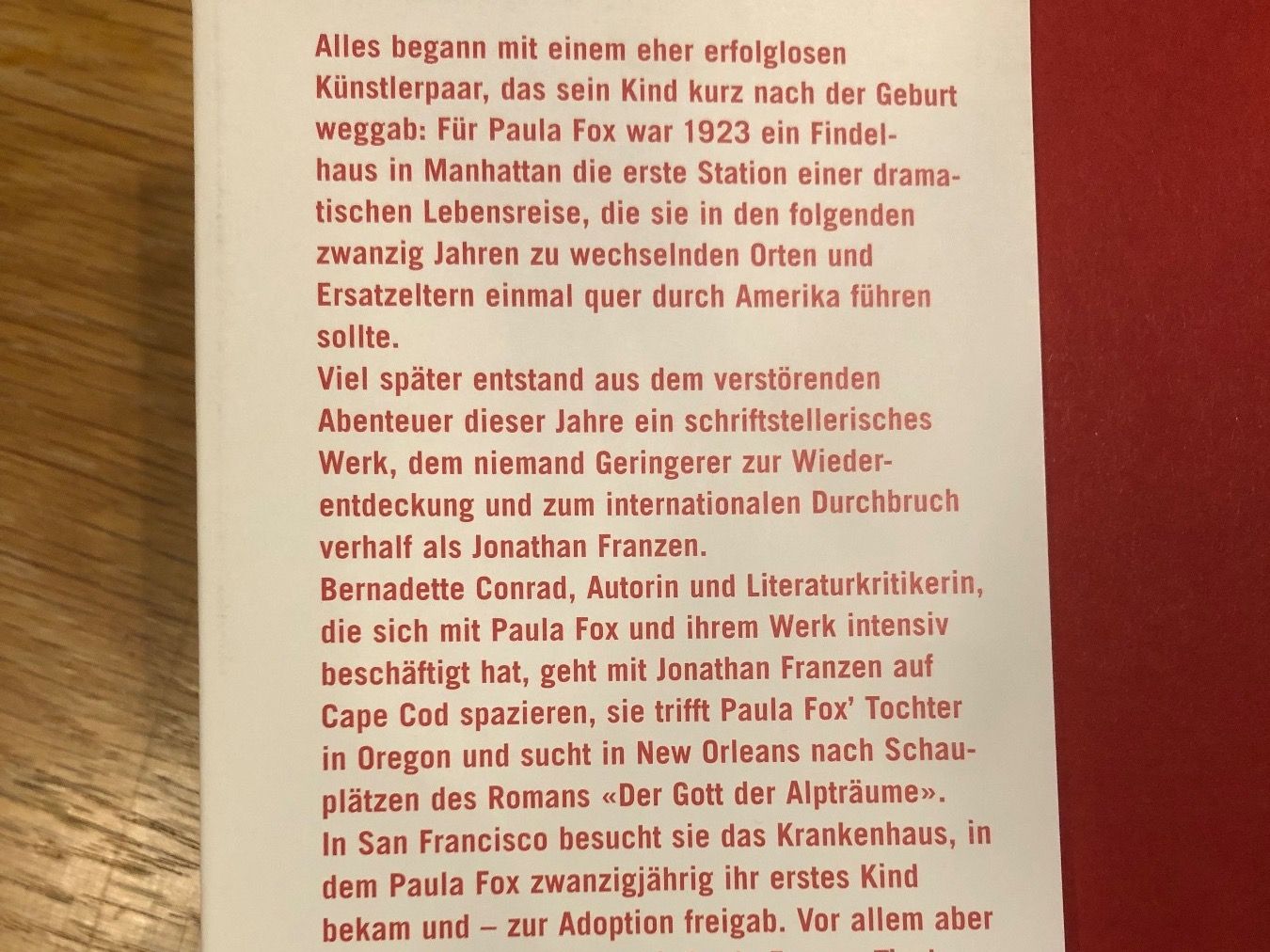 Libri: Bücherpaket Paula Fox: 6 Romane und einer Biographie – Usato da Winterthur venduto da mailer57 9
