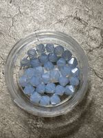 M.C. Bicone 4 mm hellblau, Schmuck Basteln