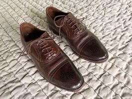 Paul Smith richelieux cuir marron "Men Only"  - 36