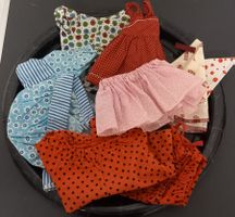 LOT AN *PUPPENKLEIDERN - STOFF* UNTRLAGE 40CM - DM