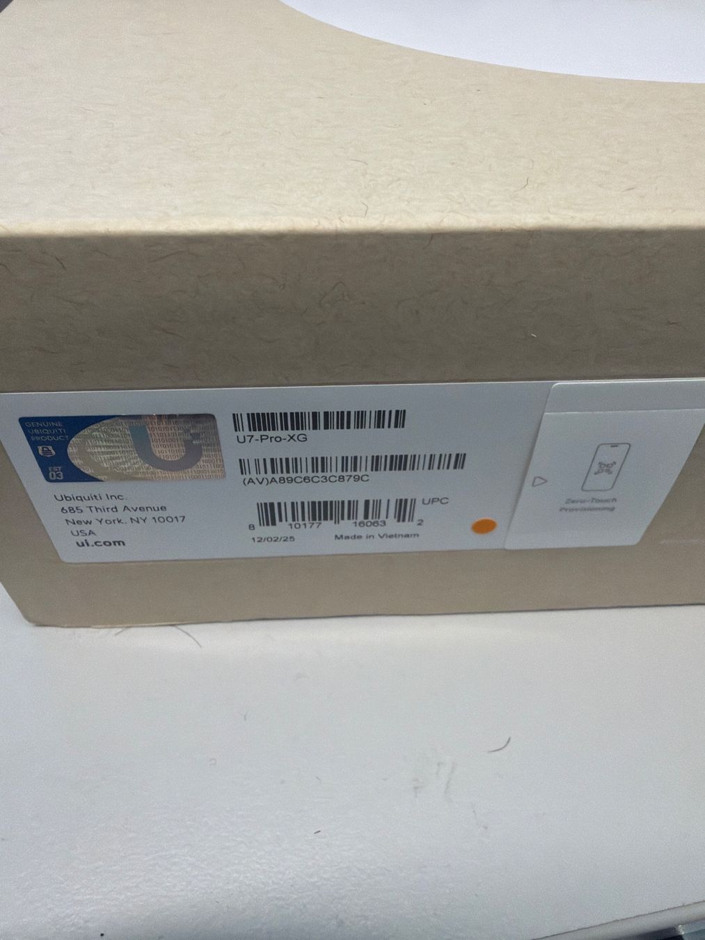 WiFi: Ubiquiti UniFi U7 Pro XG – Nuovo e nell'imballaggio originale da Wetzikon ZH venduto da GLP_Wetz 1