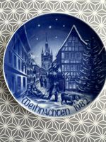Bareuther Porzellanteller Weihnachten 1982