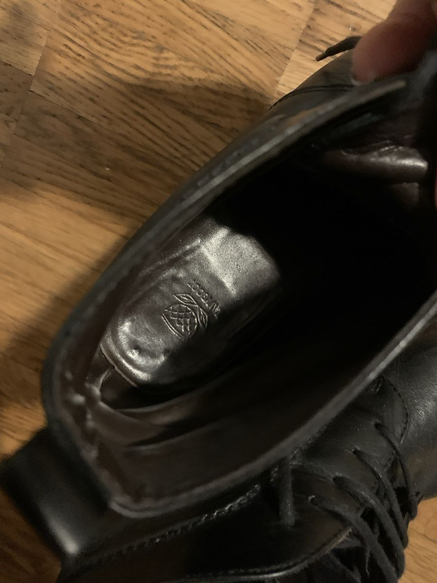 Damenschuhe: Navy boot leder schuhe – Gebraucht aus Zürich von Nikuska32 3