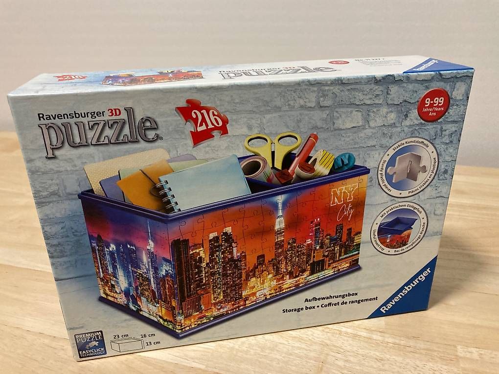 Ravensburger Puzzle: Puzzle 3D Ravensburger - New-York Skyline – Usato da Commugny venduto da phi_8kvd