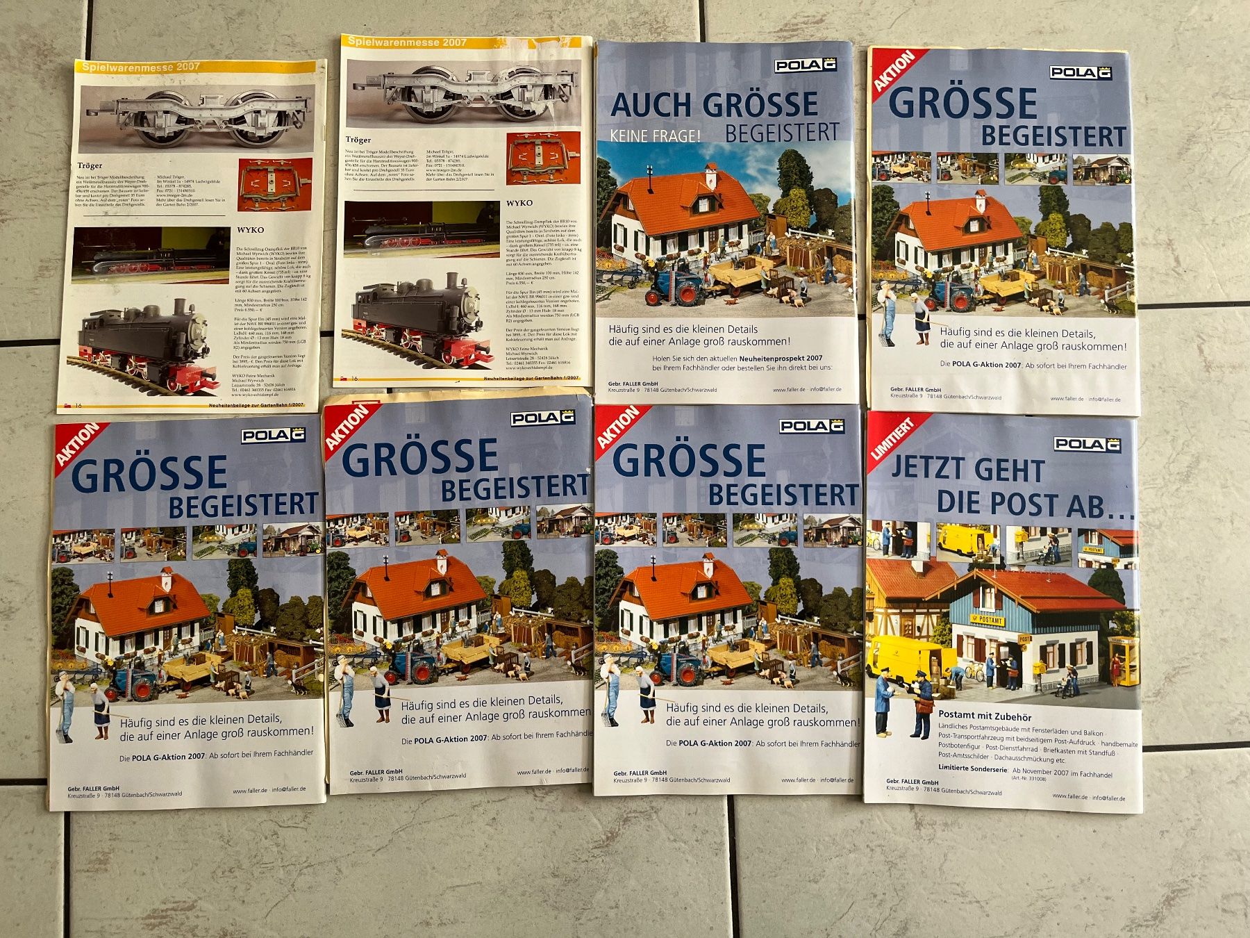 Zeitschriften & Magazine: Gartenbahn Jahrgang 2007 – Gebraucht aus Rudolfstetten von Rrst1968 1