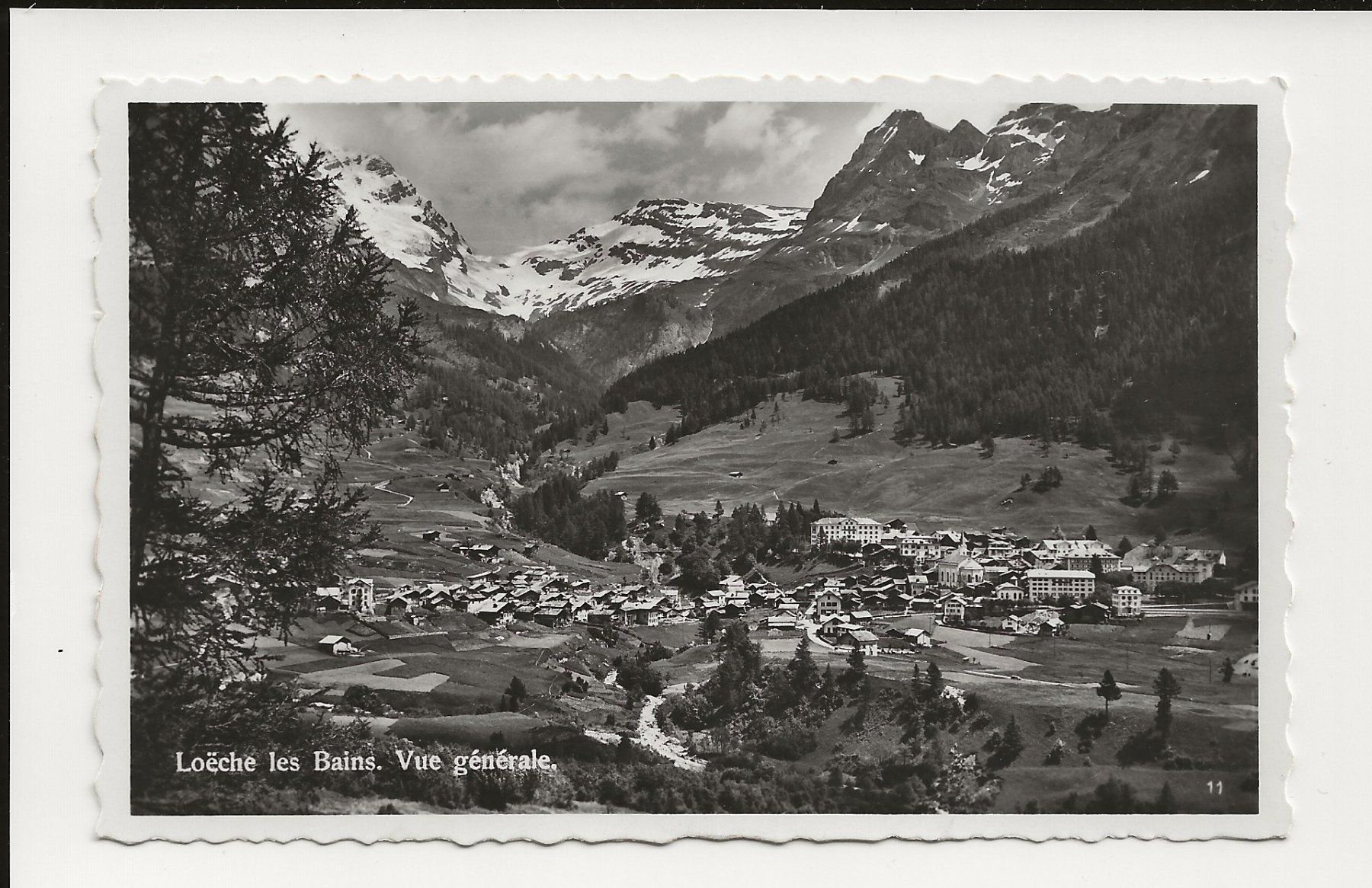 Cartoline postali: AK 1952 Loeche les Bains / Leukerbad – Usato da Greifensee venduto da 315WDO