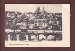 LAUSANNE - Grand Pont - Tram
