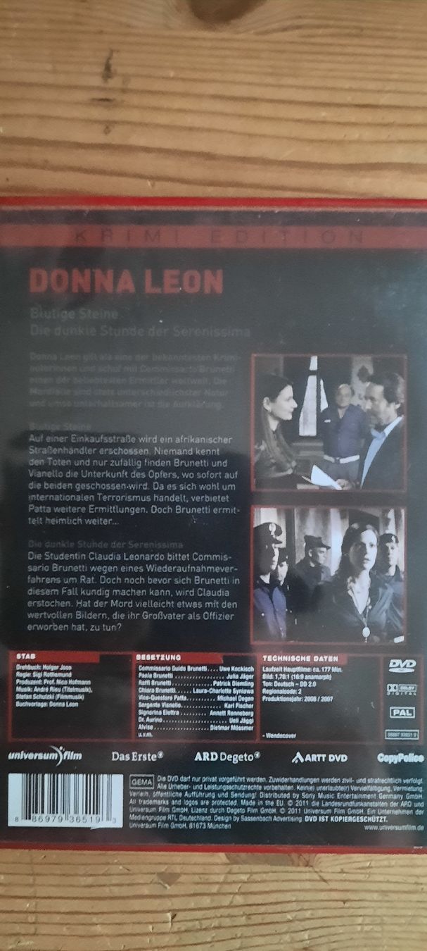 Tutti i DVDs: Donna Leon "Stille Wasser" DVD  – Usato da Konolfingen venduto da the_5fqm 1