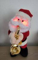 Samichlaus mit roten Backen – Saxophon spielend und bewegend