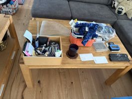 Salontisch Eiche massiv