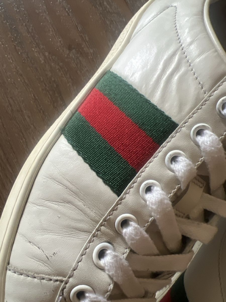 Gucci Scarpe da donna: Gucci Sneaker Leder weiss Grösse 37 gebraucht – Usato da Illnau venduto da Michele0210_ 3