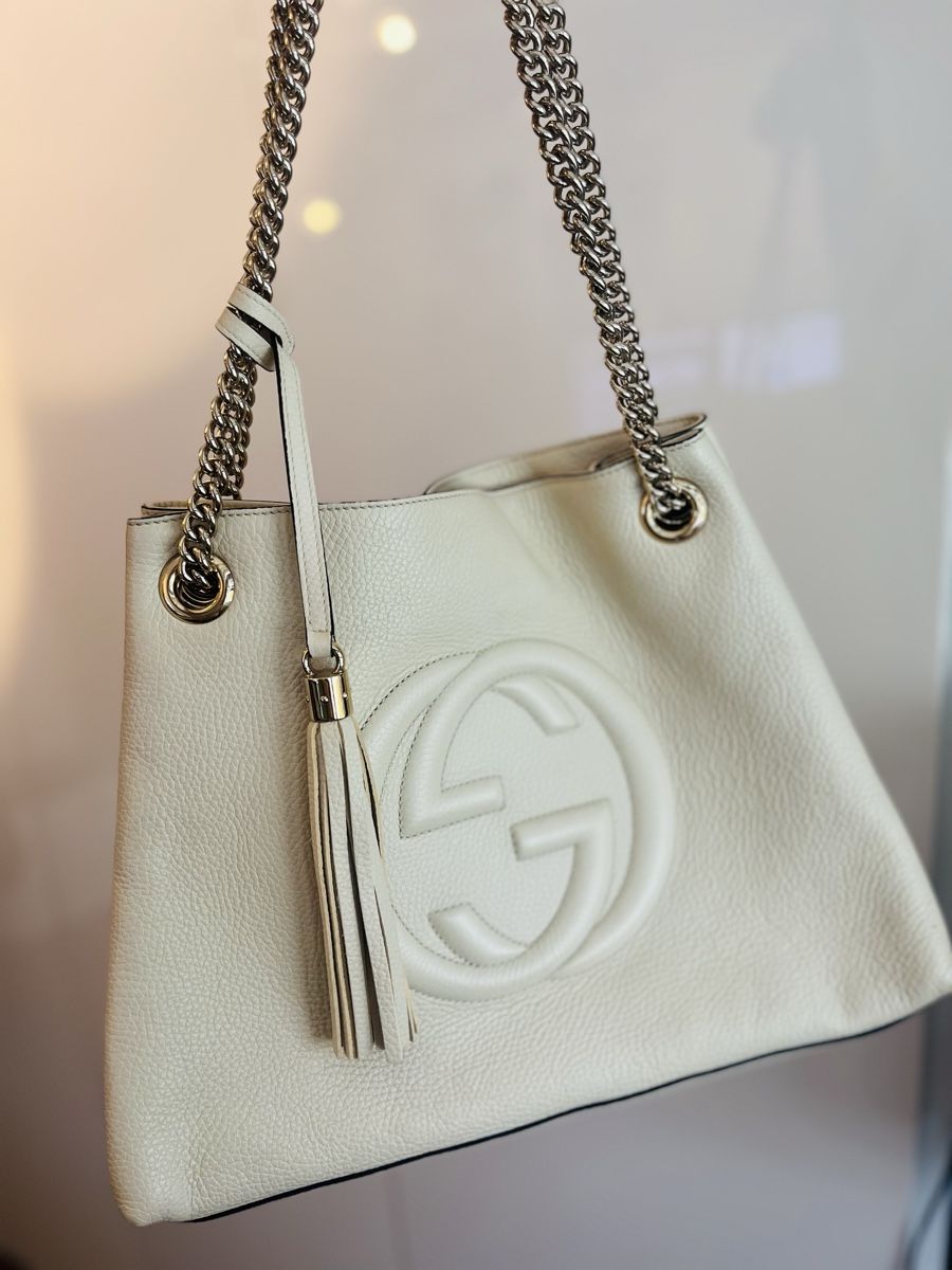 Gucci Borse da donna: Gucci Soho cream – Usato da Bassersdorf venduto da habibi06