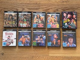 12 Filme Jackie Chan 4K Ultra HD Blu-ray Limited Edition UHD